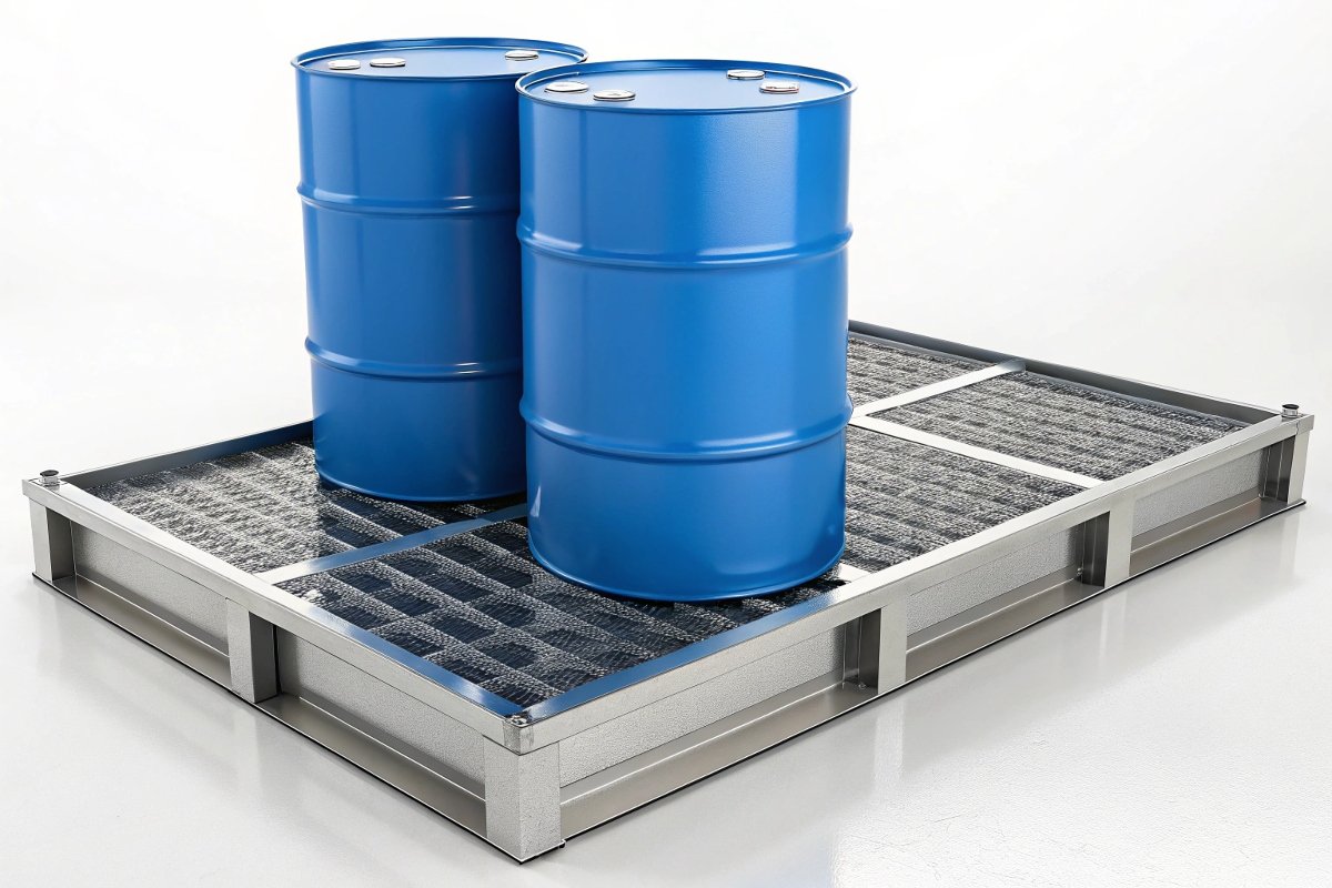 Spill deck vs spill pallet